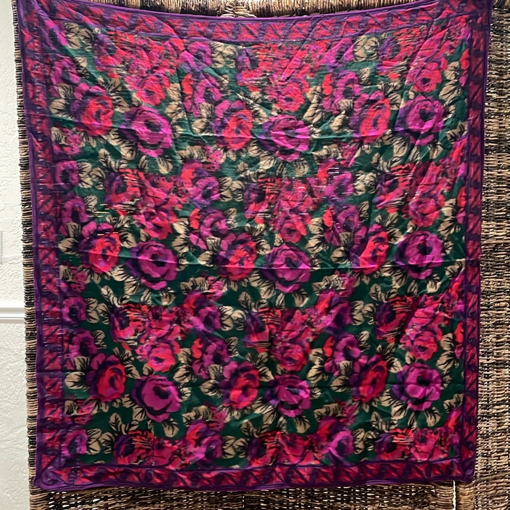 Adrienne Vittadini Multicolored oversized scarf